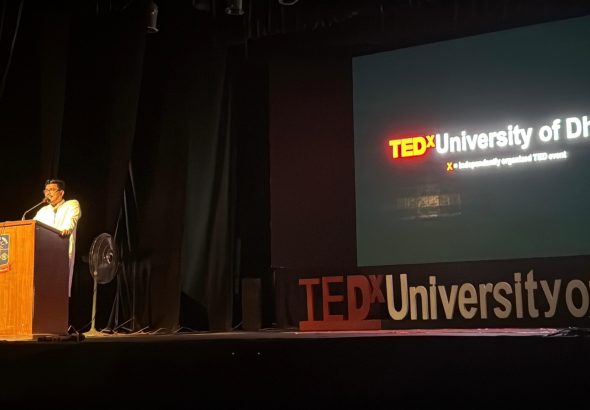 টিএসসি অডিটোরিয়ামে অনুষ্ঠিত হয়েছে TEDxUniversity of Dhaka 2025